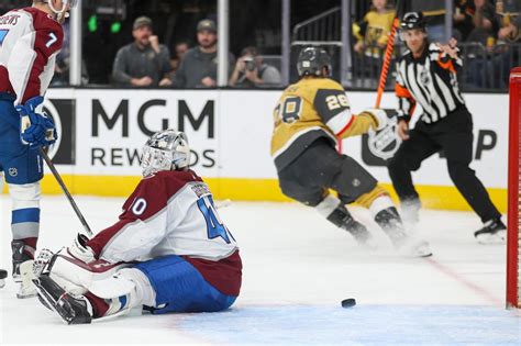 Mark Stone has 4-point night, Avalanche shut out in Golden Knights’ romp